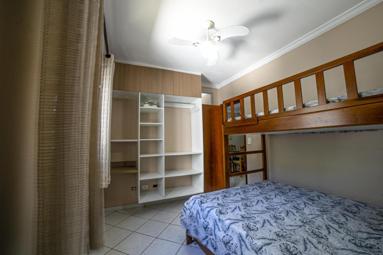 Apto 22E Ar Condicionado E Ventilador, 2 Quartos, Churrasqueira, Elevador E Piscina Ubatuba Eksteriør bilde